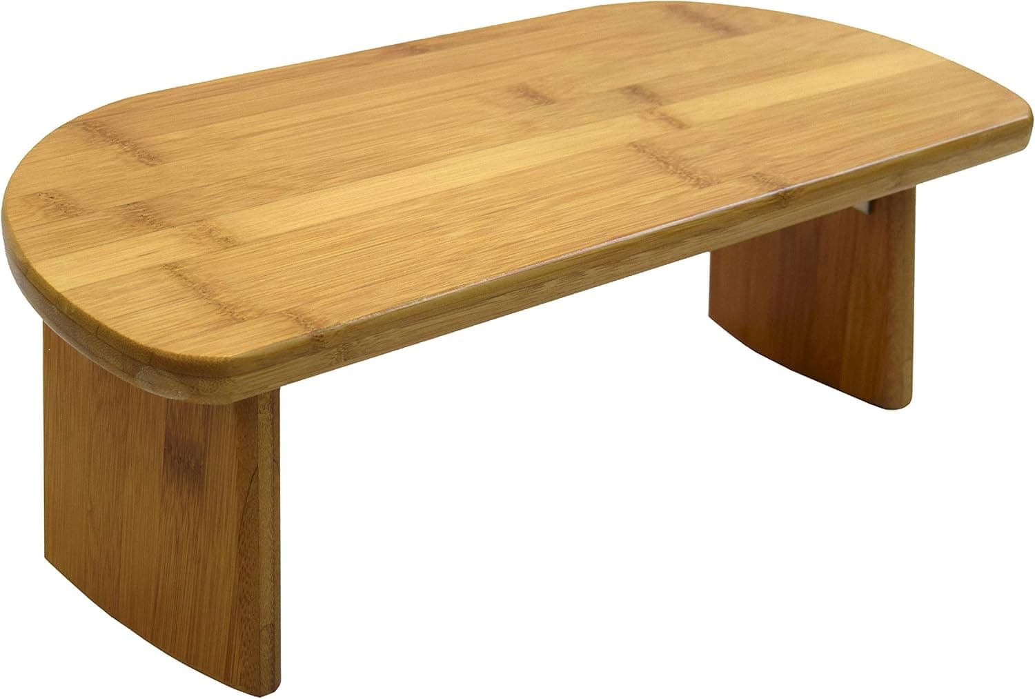 Bean Products Bamboo Foldable Meditation Bench, Ergonomic Seiza Kneeling Stool, Made in USA