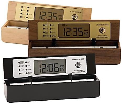 Digital Zen Alarm Clock, Meditation Timer with Chime