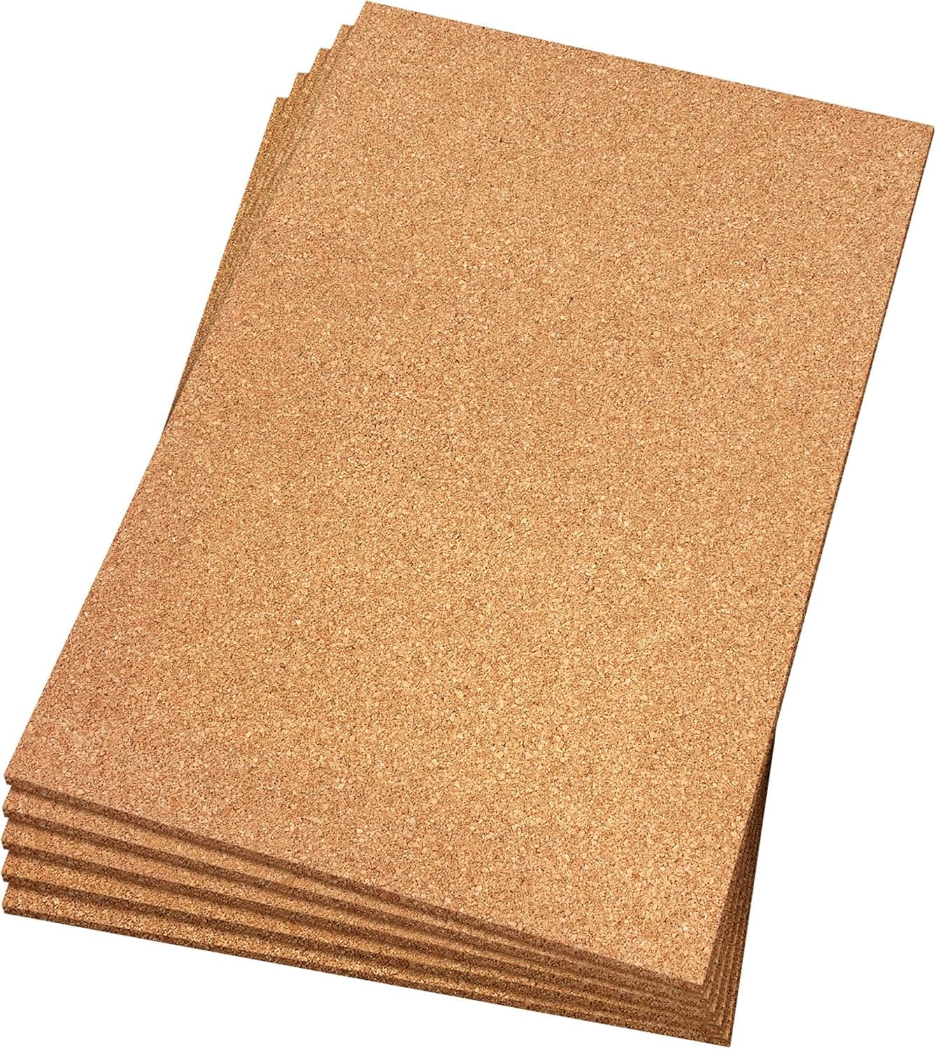 QEP 72001Q Natural Cork Underlayment Sheets - 2 x 3 Ft x 12mm Thick, 25 Sheets per Pack