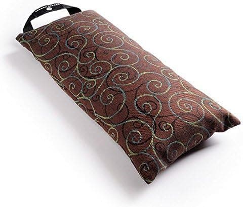 Hugger Mugger Unfilled Yoga Sandbag, Brownscroll