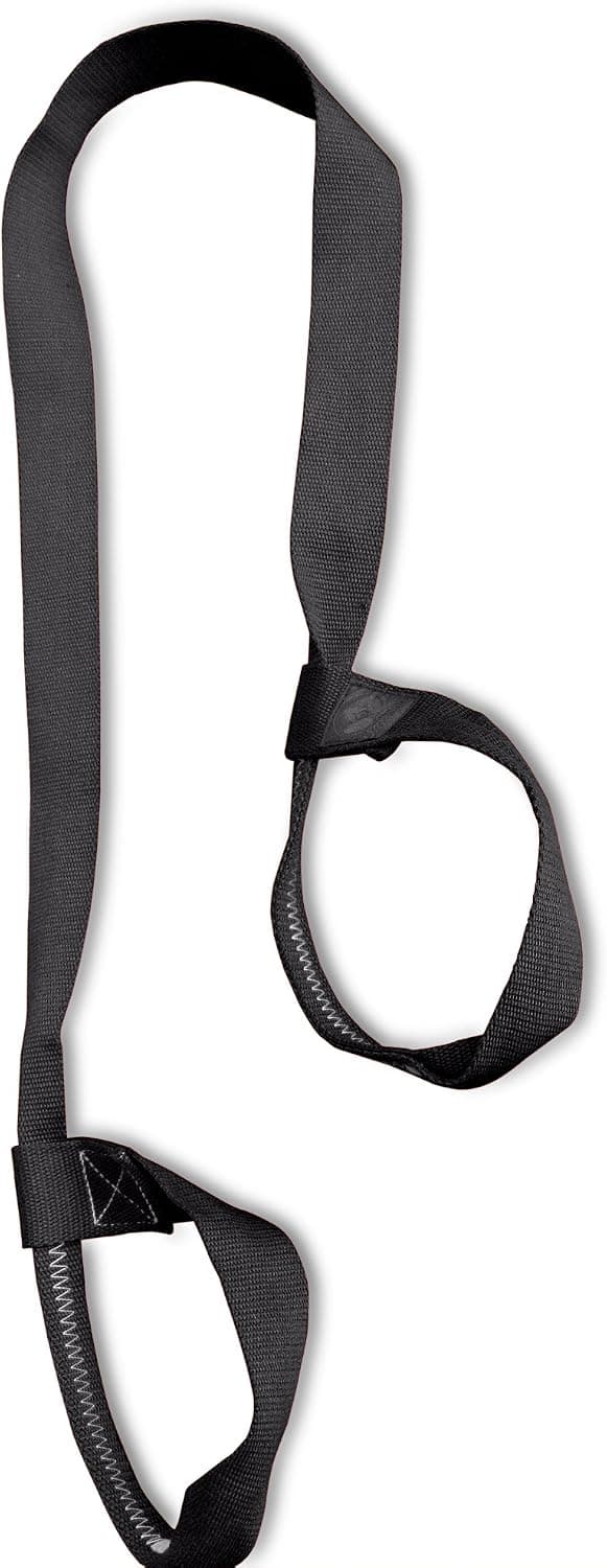 Clever Yoga Mat Carrier - Adjustable Durable Cotton Carrying Strap, Extra Long 85 Inch for Thick Yoga Mats