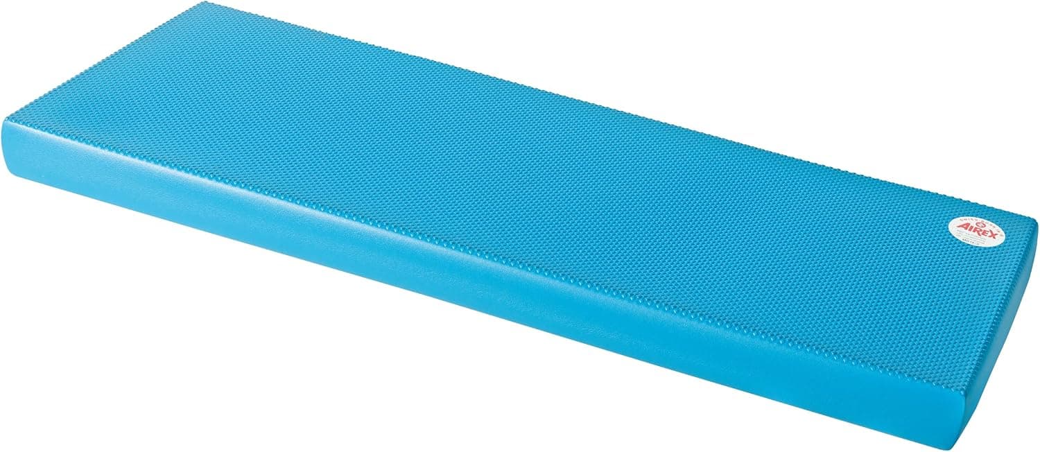 Airex Balance Pad Foam Board Stability Cushion Exercise Trainer, 16 x 40 x 2.5 Inch, Blue