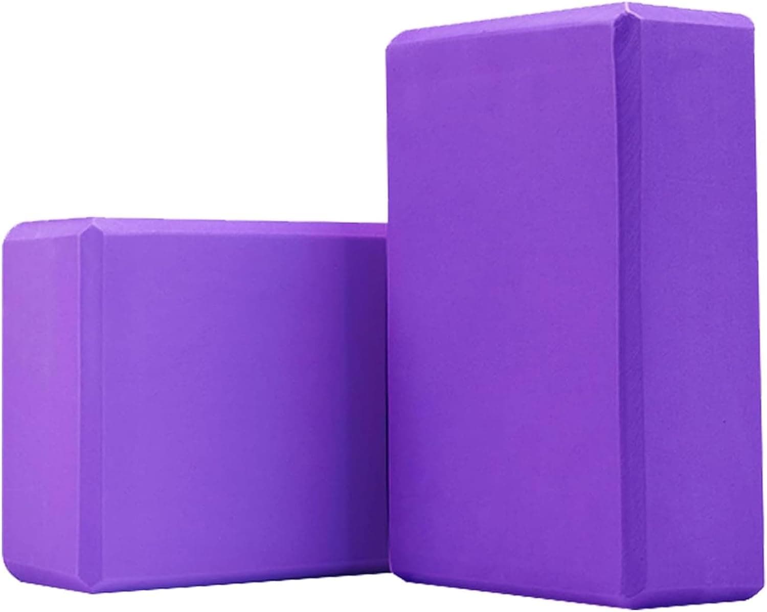 Gaiam Essentials Yoga Block (Set of 2) - Supportive, Soft Non-Slip Foam Surface