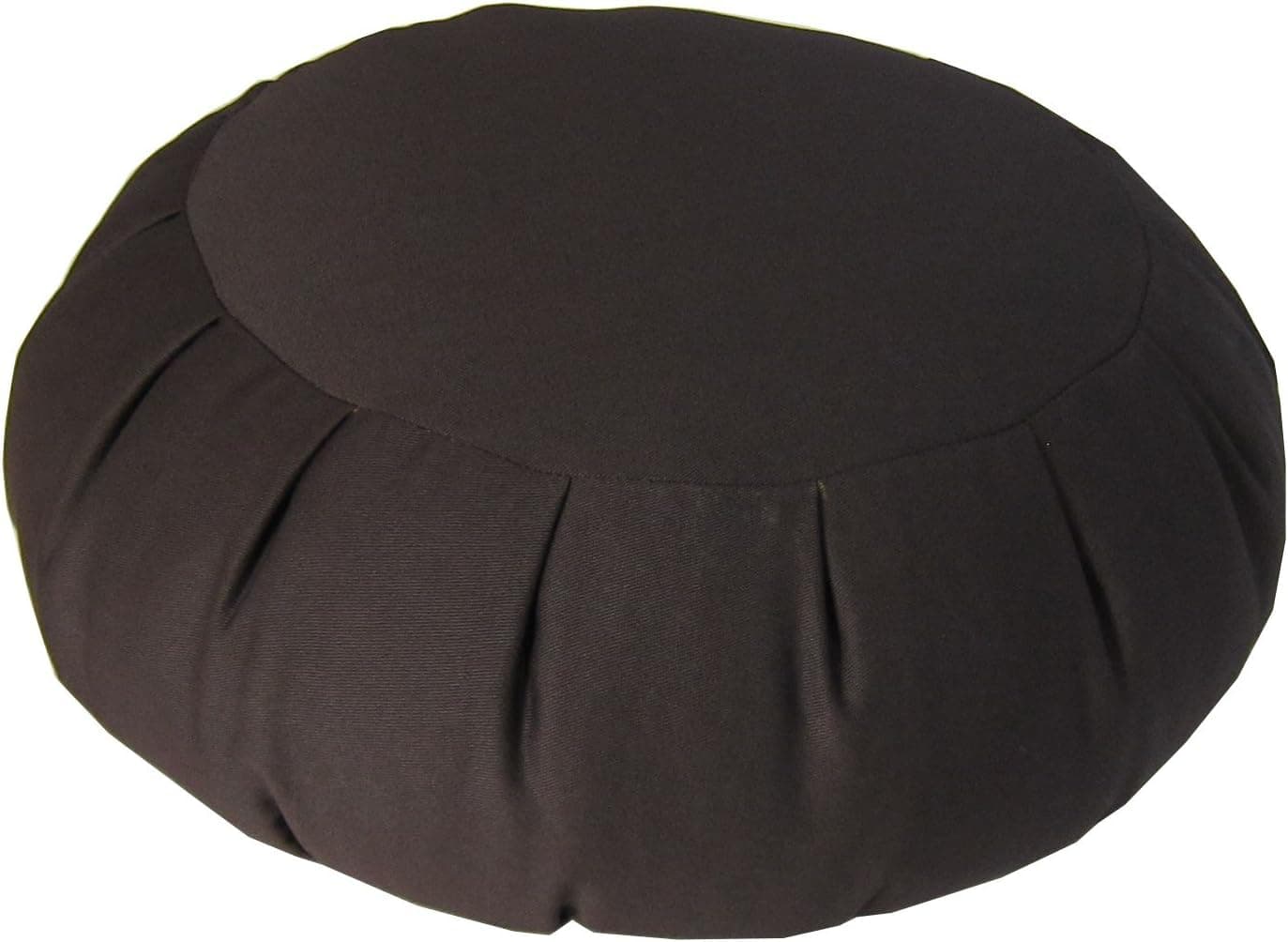 ZafuStore Buckwheat Zafu Meditation Cushion, Black