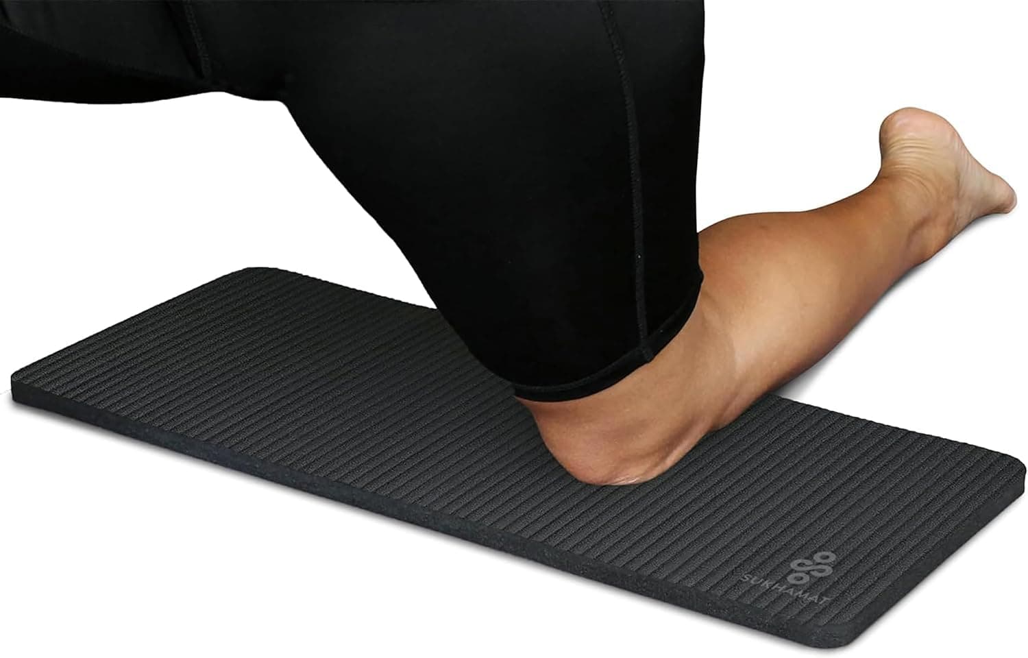 SukhaMat Yoga Knee Pad - 15mm (5/8 Inch) Thick, Cushions Pressure Points, Dark Blue