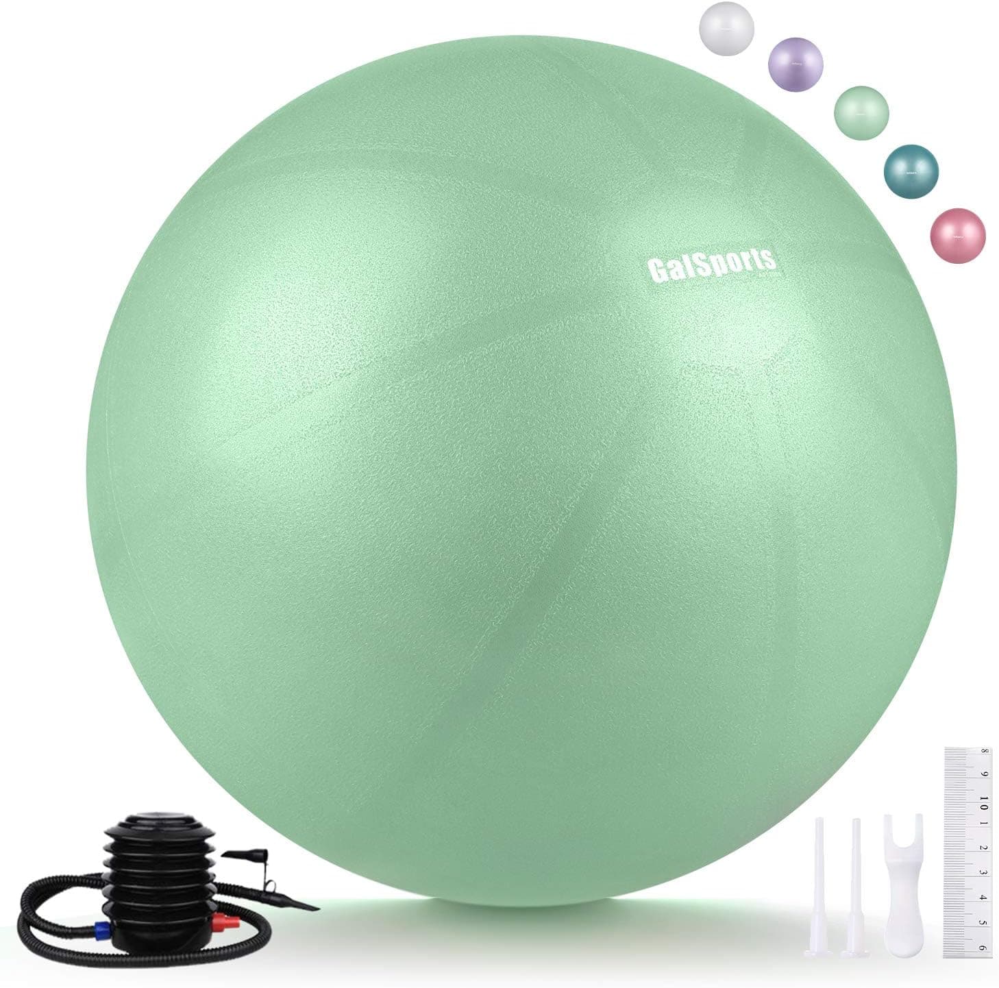 GalSports Pregnancy Birthing Ball, Yoga Exercise Birth Ball Chair with Quick Pump