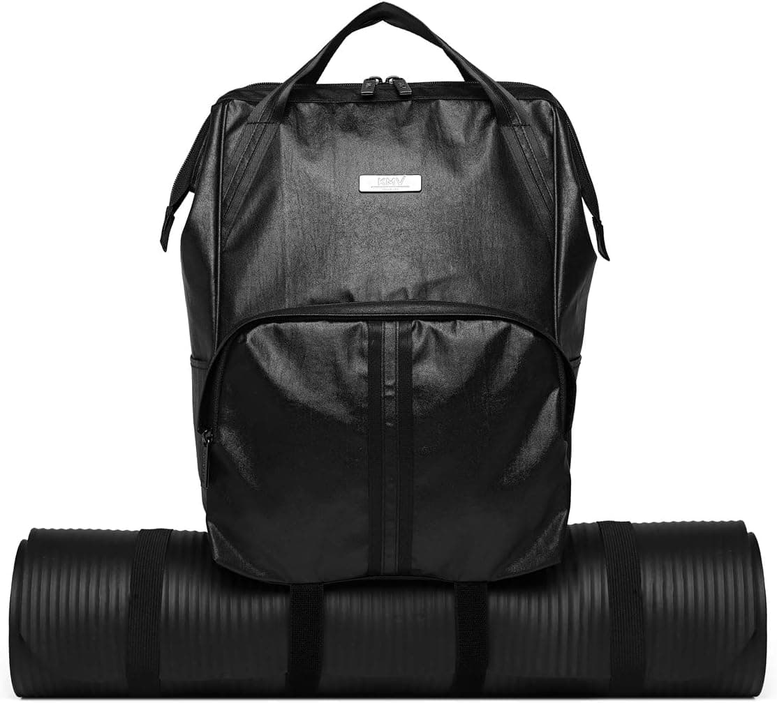 Y.U.M.C. Yoga Gym Backpack for Women with Shoe Compartment and Yoga Mat Holder Straps
