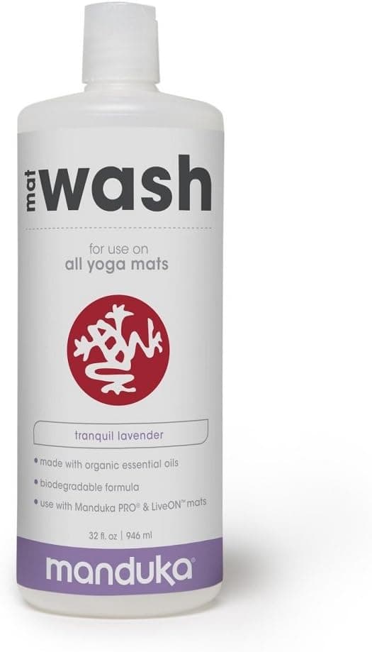 Manduka Organic Yoga Mat Cleaner, 32 oz, Lavender