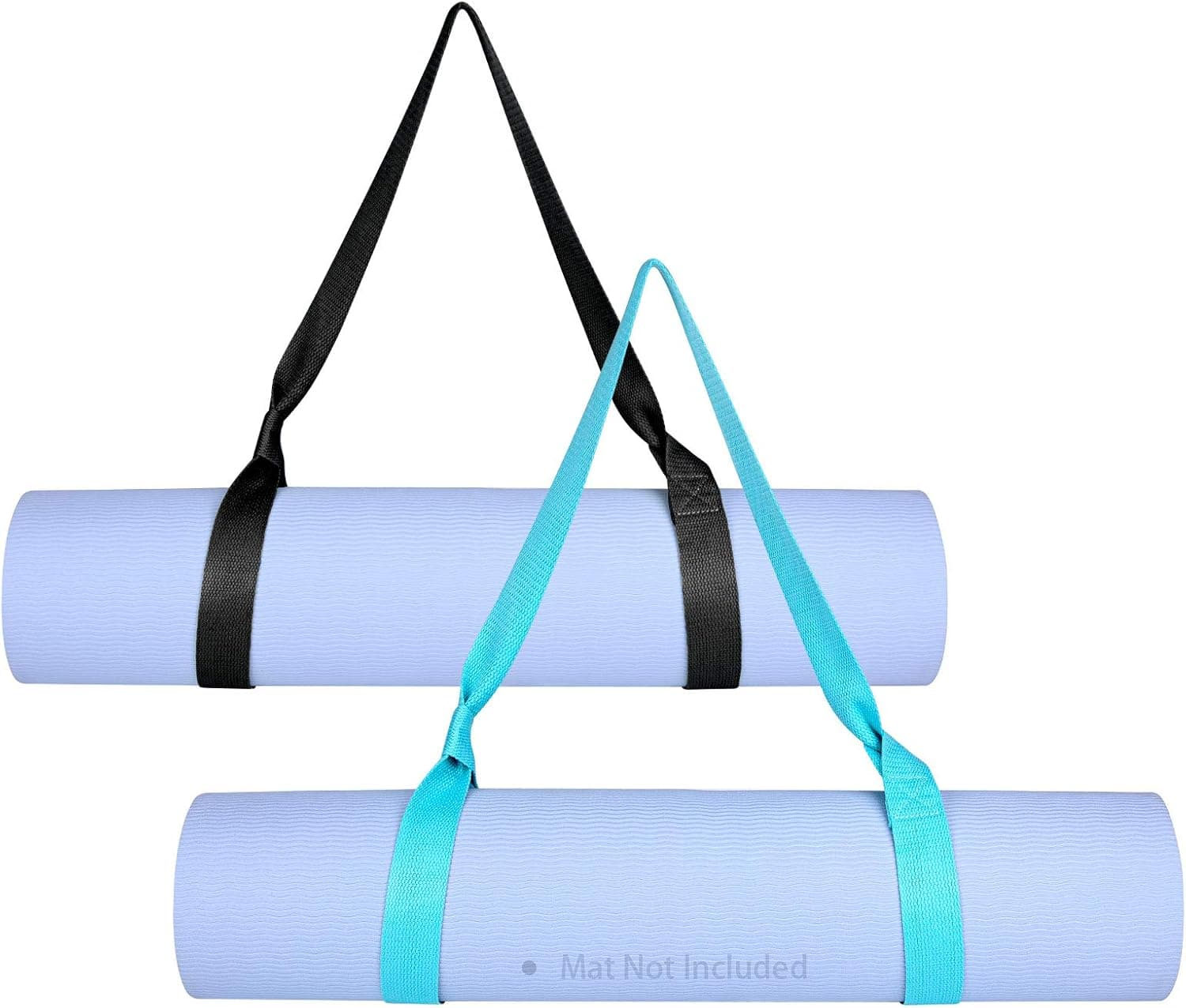 Awpeye Yoga Mat Strap Carrier 2 Pack, Adjustable Yoga Mat Sling for Carrying