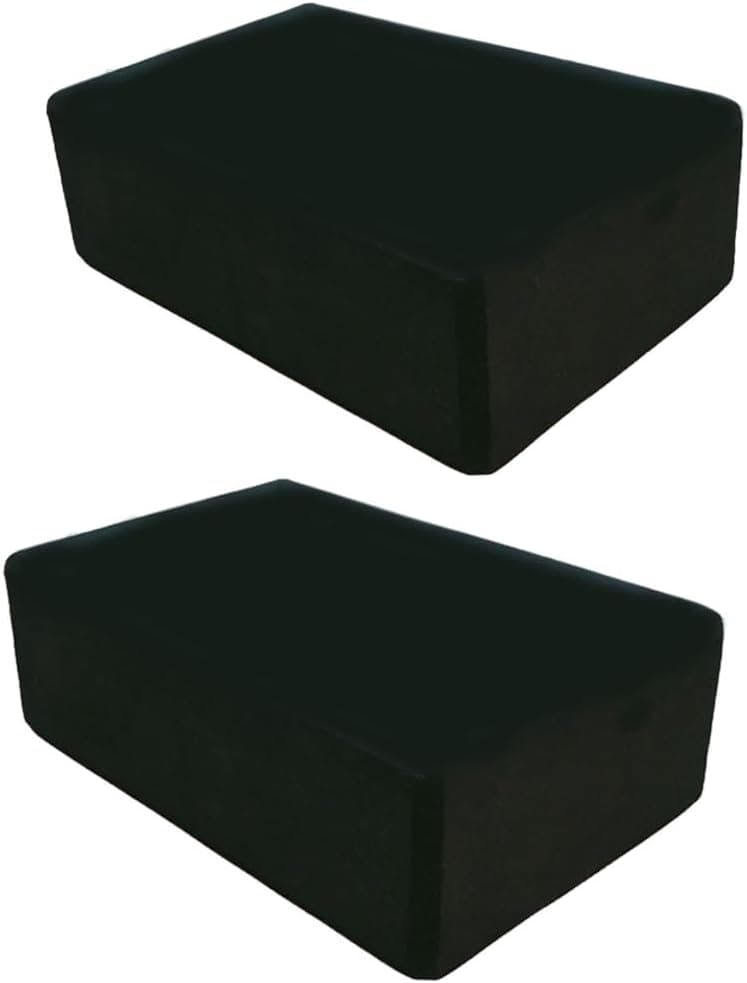 Yoga Blocks 2 Pack, Lightweight Premium EVA Foam, Non Slip Supportive Blocks for Yoga and Pilates