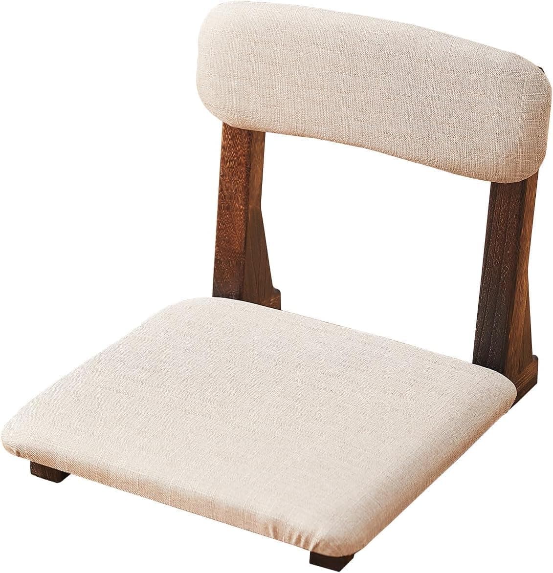 GZQWDC Meditation Chair with Back Support - Japanese Floor Chair, Back Jack for the Floor, Tatami Floor Seat
