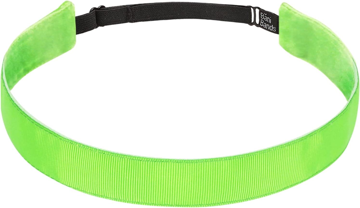 BaniBands Headbands for Women, Non Slip Adjustable Sports Head Bands, Made in USA