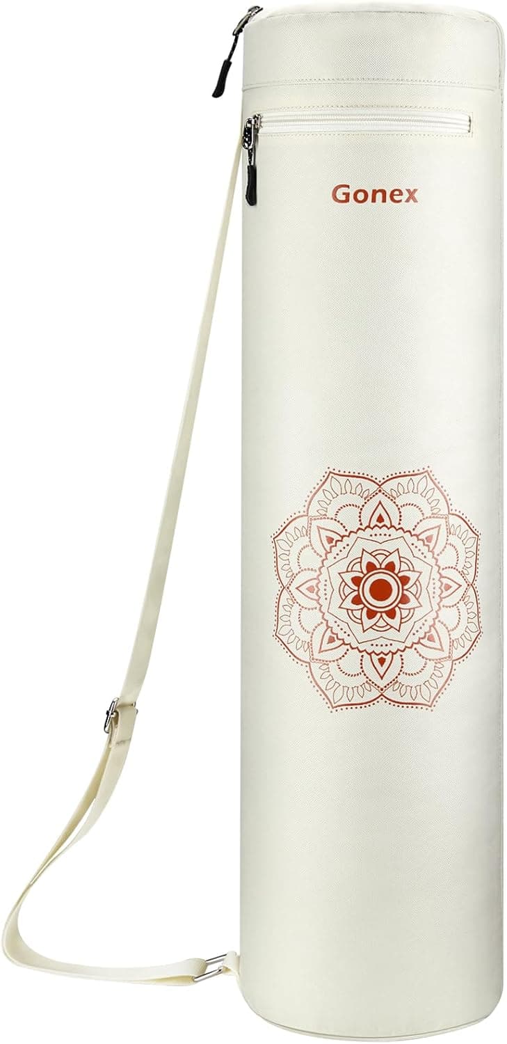 Gonex Yoga Mat Bag Full-Zip Exercise Carry Bag with Wet Pocket and Zipper Pocket